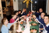 (1998-01) Réveillon avec l'équipe Brantano